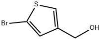(5-溴噻吩-3-基)甲醇, 73919-88-7, 结构式
