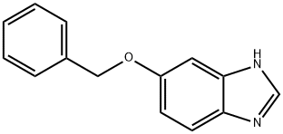 6-(benzyloxy)-1H-benzo[d]imidazole Struktur