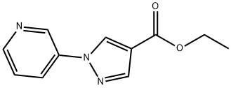 Ethyl 1-(pyridin-3-yl)-1H-pyrazole-4-carboxylate Structure