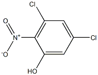 3,5-二氯-2-硝基苯酚,74672-02-9,结构式