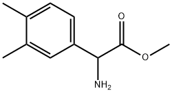 METHYL2-AMINO-2-(3,4-DIMETHYLPHENYL)ACETATE Structure