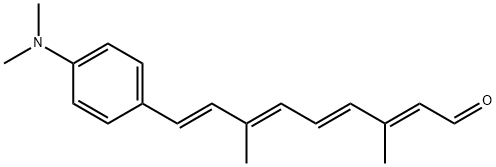 9-(4-Dimethylamino-phenyl)-3,7-dimethyl-nona-2,4,6,8-tetraenal,75859-94-8,结构式