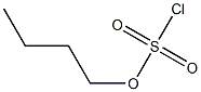 Chlorosulfuric acid, butyl ester 化学構造式