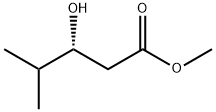 methyl(R)- 3-hydroxy-4-methylpentanoate Struktur