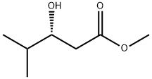 methyl(R)- 3-hydroxy-4-methylpentanoate Structure