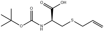 BOC-S-烯丙基-D-半胱氨酸, 770742-95-5, 结构式