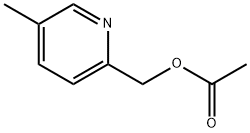 2-acetoxymethyl-5-methyl pyridine,772-71-4,结构式