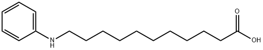11-アニリノウンデカン酸 化学構造式