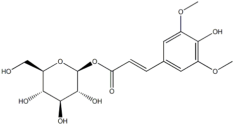 芥子酰葡萄糖苷, 78185-48-5, 结构式