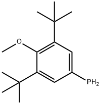 3,5-di-tert-butyl-4-methoxyphenylphosphine,782501-07-9,结构式