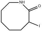 2(1H)-AZOCINONE, HEXAHYDRO-3-IODO-, 78411-30-0, 结构式