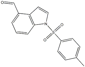 1H-Indole-4-carboxaldehyde, 1-[(4-methylphenyl)sulfonyl]-
