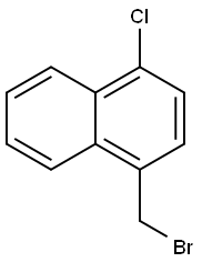 1-(溴甲基)-4-氯萘,79996-98-8,结构式