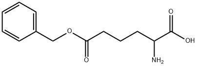 RS-2-Aminoadipic acid 6-(phenylmethyl) ester Struktur