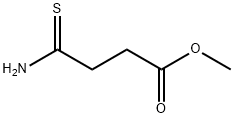 Butanoic acid, 4-amino-4-thioxo-, methyl ester,80592-96-7,结构式