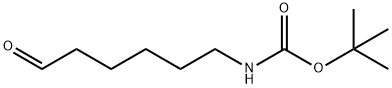 Carbamic acid, (6-oxohexyl)-, 1,1-dimethylethyl ester, 80860-42-0, 结构式
