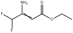 3-氨基-4,4-二氟-2-丁酸乙酯 结构式