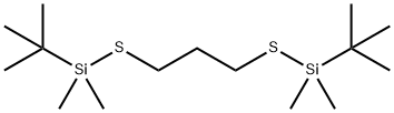 4,8-Dithia-3,9-disilaundecane, 2,2,3,3,9,9,10,10-octamethyl- Structure
