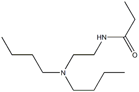 Propanamide, N-[2-(dibutylamino)ethyl]-