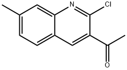 1-(2-chloro-7-methylquinolin-3-yl)ethanone Structure