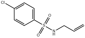 N-烯丙基对氯苯磺酰胺 结构式