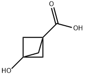 3-羟基二环[1.1.1]戊烷-1-羧酸 结构式