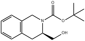 (R)-N-BOC-1,2,3,4-四氢-3-异喹啉甲醇, 845543-81-9, 结构式