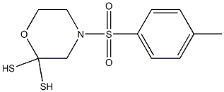 4-(4-methylphenyl)sulfonyldisulfanylmorpholine, 84655-87-8, 结构式