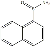 1-Naphthalenesulfinamide 结构式