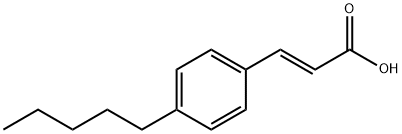 (2E)-3-(4-PENTYLPHENYL)PROP-2-ENOIC ACID Struktur