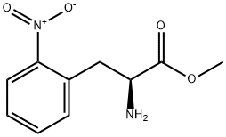 2-硝基-DL-苯丙氨酸甲酯,85080-50-8,结构式