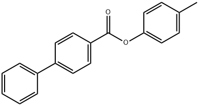 4-methylphenyl 4-biphenylcarboxylate 结构式