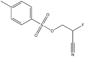 2-Fluoro-3-(4-toluenesulfonyloxy)propanenitrile Structure