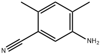 5-amino-2,4-dimethylbenzonitrile Structure