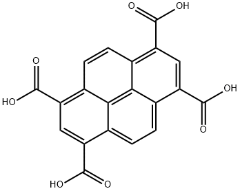 pyrene 1,3,6,8-tetracarboxylic acid Struktur