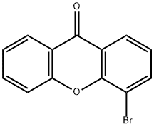 4-Bromo-9H-xanthen-9-one Struktur