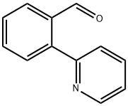 2-(2-ピリジニル)ベンズアルデヒド 化学構造式