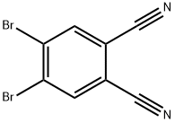 4,5-二溴邻苯二甲腈,86938-64-9,结构式
