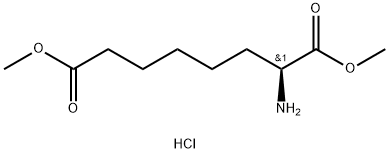 L-2-氨基辛二酸盐酸盐, 87206-12-0, 结构式