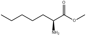 S-2-氨基庚酸甲酯, 87304-08-3, 结构式