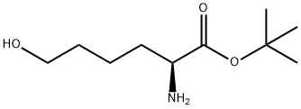 6-Hydroxy-L-norleucine 1,1-dimethylethyl ester Struktur