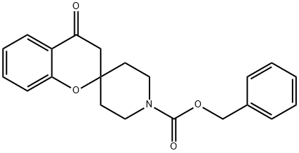 benzyl 4-oxospiro[chroman-2,4'-piperidine]-1'-carboxylate Struktur