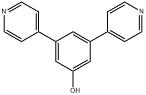1-羟基-3,5-二(4-吡啶苯基)苯, 876905-57-6, 结构式