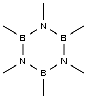 Borazine, hexamethyl- Struktur