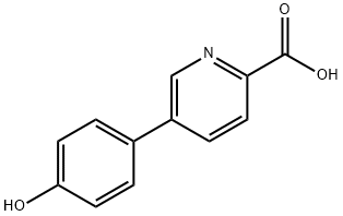 5-(4-hydroxyphenyl)picolinic acid Structure