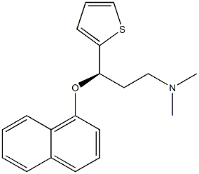 (R)-N,N-dimethyl-3-(naphthalen-1-yloxy)-3-(thiophen-2-yl)propan-1-amine