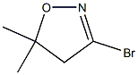 3-bromo-5,5-dimethyl-4H-1,2-oxazole Structure