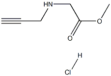 R-2-Propynylglycine methyl ester hydrochloride Structure