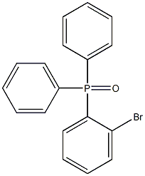 Phosphine oxide, (2-bromophenyl)diphenyl- Structure