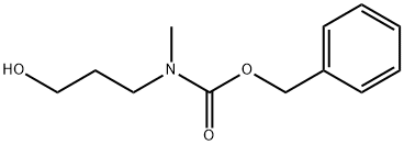 N-Cbz-N-methyl-3-aminopropanol Structure